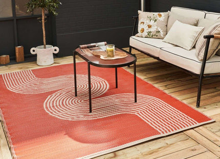 Urban Outdoor Rug Terra & Beige | 1010