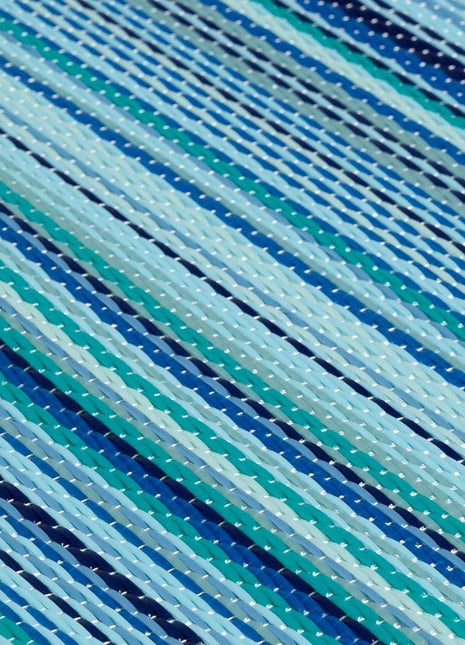 Rainbow Outdoor Rug Blue | 1020