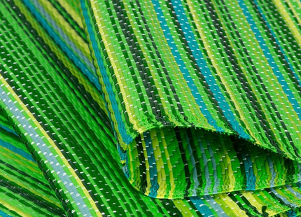 Rainbow Outdoor Rug Green | 1020