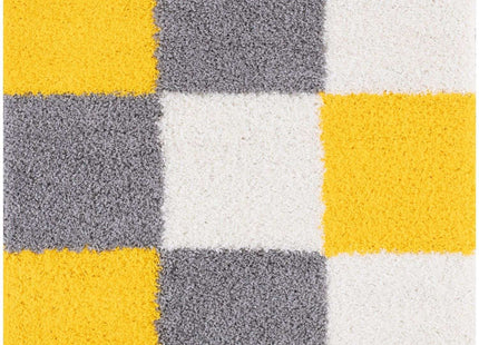 Myshaggy Geometric Yellow Rug