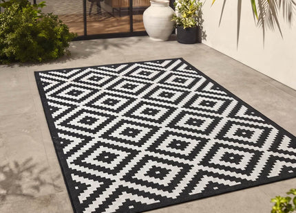 Ecology Outdoor Rug Black | 100bl