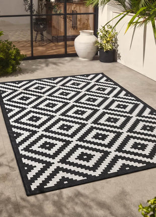 Ecology Outdoor Rug Black | 100bl