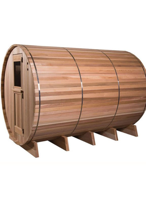 Fonteyn Barrel Sauna Rustic Red Cedar