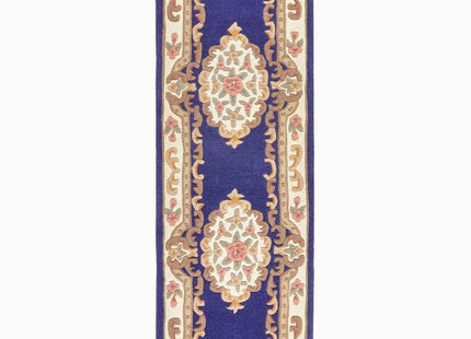Shensi Navy Medallion Rug