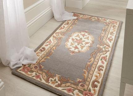 Shensi Grey Medallion Rug