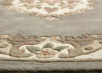 Shensi Grey Medallion Rug