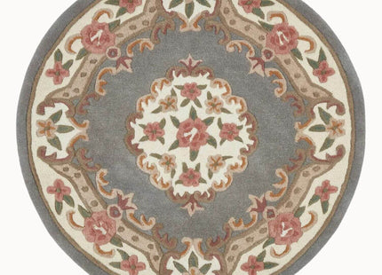 Shensi Grey Medallion Rug