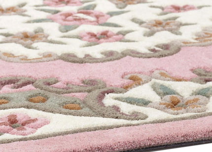 Shensi Pink Medallion Rug
