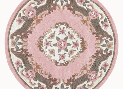 Shensi Pink Medallion Rug