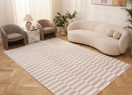 Loft Striped Beige Rug