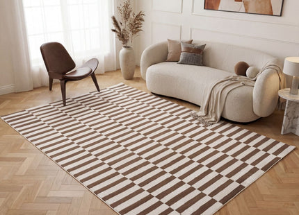 Loft Striped Brown Rug