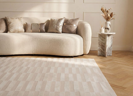 Loft Striped Cream Rug