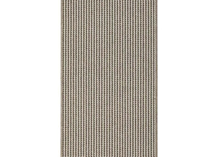 Twist Stripe Washable Mat or Runner Beige