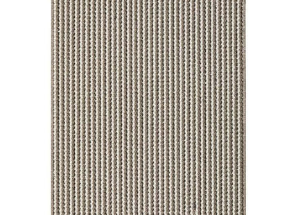 Twist Stripe Washable Mat or Runner Beige