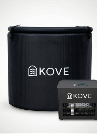 KOVE Core Ice Bath – Premium Upright Cold Plunge - Full Body Immersions - 450L (Chiller Compatible)
