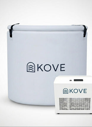 KOVE Core Ice Bath – Premium Upright Cold Plunge - Full Body Immersions - 450L (Chiller Compatible)