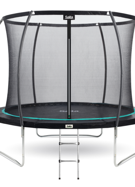 10ft Salta Cosmos Round Trampoline with Enclosure