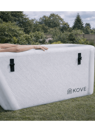 KOVE Elite Ice Bath – Premium Ergonomic Reclined Cold Plunge - Full Body Immersion - 450L (Chiller Compatible)