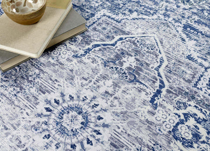 Washable Rug Eterna Blue