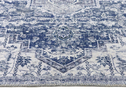 Washable Rug Eterna Blue