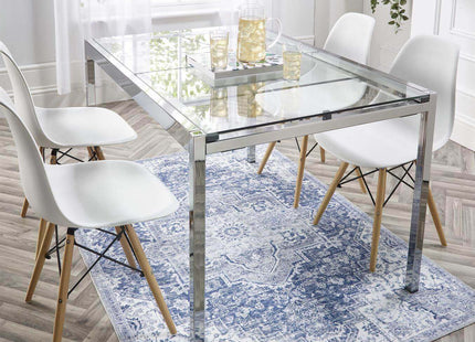 Washable Rug Eterna Blue