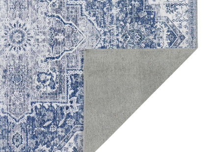 Washable Rug Eterna Blue